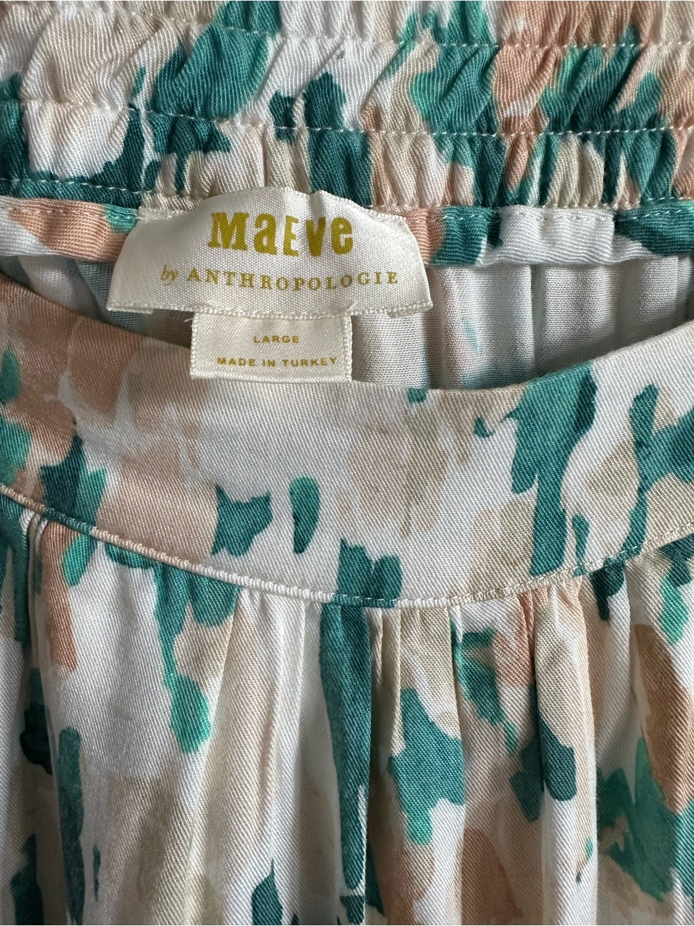 Anthropologie Maeve Gabriela Wide-Leg Pants Size L - Picture 10 of 15